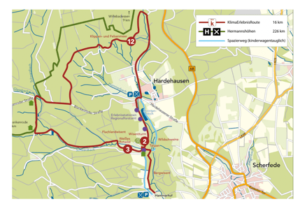 9. Naturwanderung auf dem KlimaErlebnisWeg Hardehausen